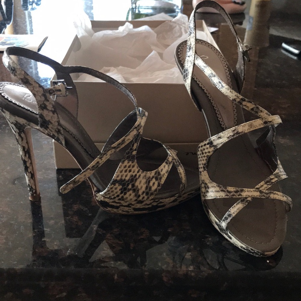 Bourne Snake Skin Shoes